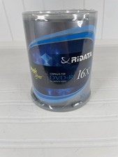 Ridata 16X 120 Minutes 4.7 GB DVD+R 100-Pack Data And Video,  Magic Silver New picture