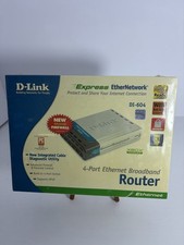 D-Link DI-604 4-Port Ethernet Broadband Router - Brand New Sealed  picture