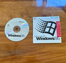 Microsoft Windows 95 Operating System CD-ROM Software picture