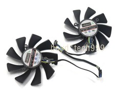 Cooling Fan Cooler For XFX FD9015U12S HD7950 HD 7970 7950 Dual-X 85MM 4Pin picture