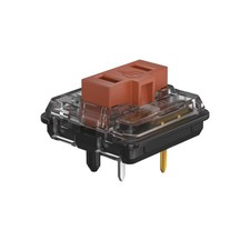 30 PCS Low Profile Switch 1350 Chocolate Mechanical Keyboard RGB Clicky Brown picture