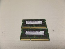 4GB  MICRON LAPTOP MEMORY 2GB x 2  2RX8 PC3-8500S (2x2GB) A1286 Macbook Pro picture