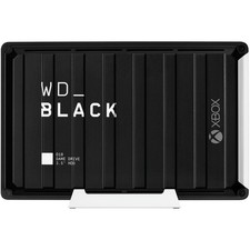 WD Black D10 WDBA5E0120HBK-NESN 12 TB Portable Hard Drive - External - Black picture