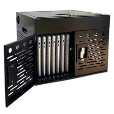 OPEN BOX 16-Device Laptop Charging Cabinet, Lockable Charging Station picture