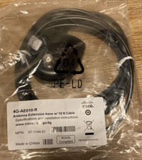 Cisco 4G Antenna Extension Base w/ 10 Foot Cable 4G-AE010-R picture