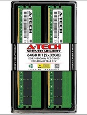 ATech 64GB 2x 32GB 2Rx8 PC5-38400R DDR5 4800MHz EC8 REG RDIMM Server Memory RAM picture