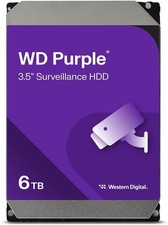 WD Purple Surveillance 6TB Internal HDD SATAIII 256 MB Cache 3.5