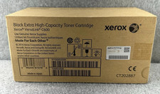 Genuine OEM Xerox 106R04009 Extra High Capacity Yellow Toner 2022 date C600 New picture
