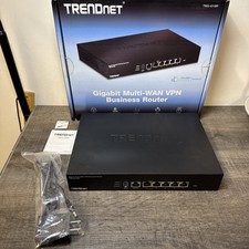 TRENDnet TWG-431BR Gigabit Multi-WAN VPN Business Router Router Limits Enabled picture