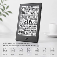 Xteink X4 Pro Black Pocket E-Reader —4.3