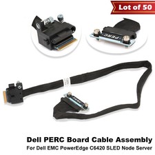 Lot 50 Dell EMC PowerEdge C6420 Server Midplane Linking PERC Board Cable 8WD2X picture