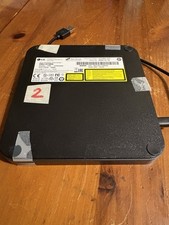 Lg Ultra Slim Portable Dvd Writer SP80NB80, BROKEN/FOR PARTS ONLY Drive Reader picture