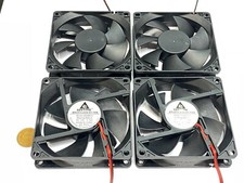 4 x Computer fan 8020 GDStime 8cm 80mm DC 12v Brushless Cooling 2pin Blower G12 picture