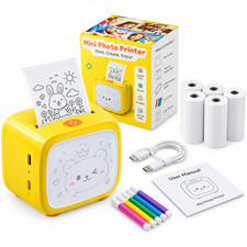 AI Voice Sticker Printer for Kids Inkless Thermal DIY Craft Maker Toy picture