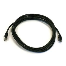 Monoprice Patch Cord,Cat 6,Booted,Black,10 ft. 3435 Monoprice 3435 844660034353 picture