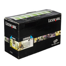 Genuine Lexmark 24B5828 Cyan Extra High-Yield Toner - Factory Sealed picture