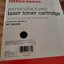Office Depot Reman Toner Cartridge 406-281, C4127X picture