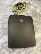 WiFi Router Cisco Linksys E900 Wireless N300 Router + Ethernet Cable picture