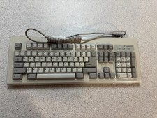 Vintage CANON ps/2 Keyboard Rare Model kb-5311. WORKS picture
