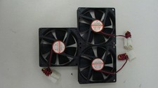 Lot of 3 New PC Cooling Fan 9.2cm Evercool 1266 EC9225M12B picture
