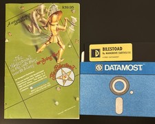 The Bilestoad Datamost Marc Goodman Apple II Rare Software Game 1983 Disk picture