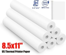 2-20 Rolls Thermal Printer Paper 8.5