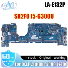 LA-E132P For DELL Latitude 7480 E7480 Laptop Motherboard SR2F0 I5-6300U 0YF9VM picture