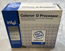 Intel Celeron D Processor 340 New In Box 2.93 GHz Fan Heat Sink NIB 2005 picture