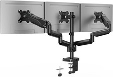 Heavy Duty Triple Monitor Desk Mount for Screens up to 32