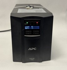 APC SMT1000 Smart-UPS 1000 670W 8-Outlets w/ APC AP9620 Card, No Batteries WORKS picture