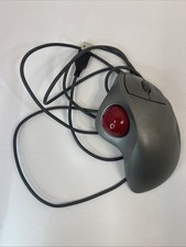 Logitech T-BB18 TrackMan Wheel USB Trackball Mouse w/ Scroll 804360-1000 Read picture