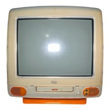 Vintage Apple iMac G3 Tangerine Orange M4984 333MHz 6GB WORKING Boots Up picture