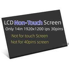 BOE NE140WUM-N62 FHD+ 1920x1200e 30pin LCD Screen LED Display 14.0