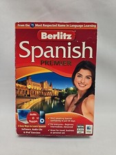 PC/Mac Learn Spanish Berlitz Spanish Premier  Software Audio CDs iPad See Pics  picture