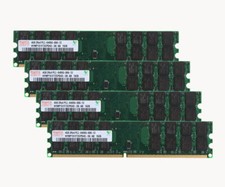 16 GB Hynix 16GB 4X 4GB PC2-6400U 2RX4 DDR2-800MHZ DIMM Memory Only Fr AMD,chips picture