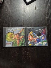 Disney Princess CD Tarzan Action Game & Toy Story Program Manual Lot Of 2 picture
