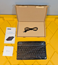Arteck HB030B Universal Backlit Bluetooth Keyboard + Portable + Slim + Light picture