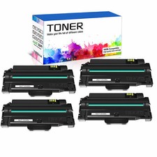 1-4PK ML1910 Toner Cartridge For Samsung ML-1910 ML-1915 2525 ML-2525W ML-2580n picture