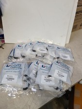 Lot of 24 L-Com TRD695RA3BL-1 Ethernet Cable Cat6 90 RJ45 Plug to 90 RJ45 Plug picture