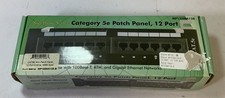 Shaxon Spectrum Series MP155MA128-B 12-Port Category 5E Mini Patch Panel 