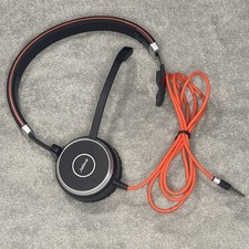 Jabra Evolve 40 Wired Headset HSC017 w/ ENC010 USB Controller picture
