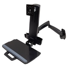 Ergotron 45-230-200 Wall Mount Combo Arm, 6-18lbs, 39in Extension, VESA 75/100 picture