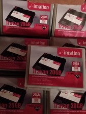 Imation 20GB/10GB TR-5 Travan NS20 Data Tape Cartridges Lot of 5 ,  picture