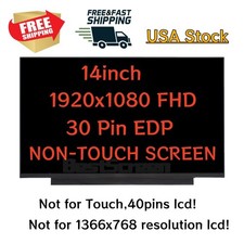 Screen For LP140WFA(SP)(C1) LP140WFA-SPC1 FHD 1920x1080 IPS LCD LED New Display picture