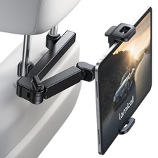 Lamicall Car Headrest Tablet Holder, 3 in 1 5.9 x 8.7 x 2.5 inches, Black picture
