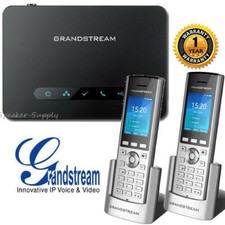Grandstream DP750 Bundle DECT VoIP Base Station with 2 DP730 Cordless Handsets picture