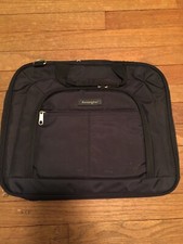 Kensington Black Padded Neoprene 15 Inch Laptop Tablet  toteBag  Strap Pre-Owned picture