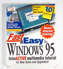 Que Fast & Easy tutorial for Windows 95 CD-ROM ST533B12 picture