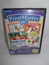Broderbund PrintMaster 2012 Platinum PC and Mac Compatible Windows Vista XP picture