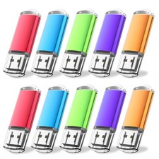 USB Flash Drive 10 Pack USB 2.0 Memory Stick 1GB 2GB 4GB 8GB 16GB 32GB 64GB Lot  picture